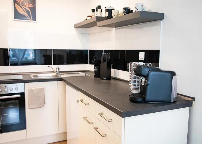 Apartament Me Living Innenstadt 10 Meter Balkon *